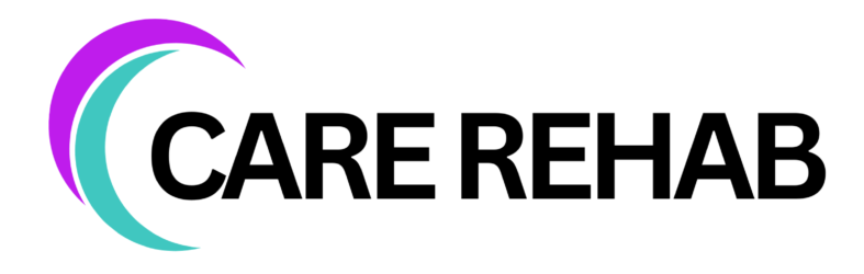 Care Rehab Logo Full Rectangle White